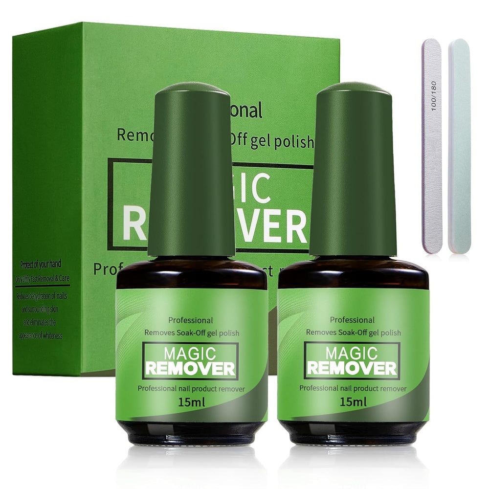 COSMOO Removedor Gel Uñas: bote cerca para retirada suave y rápida.