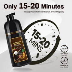Cosmpro cobertura de canas en cabello gris con color natural