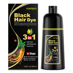 Cosmpro envase del champú canas para cobertura rápida