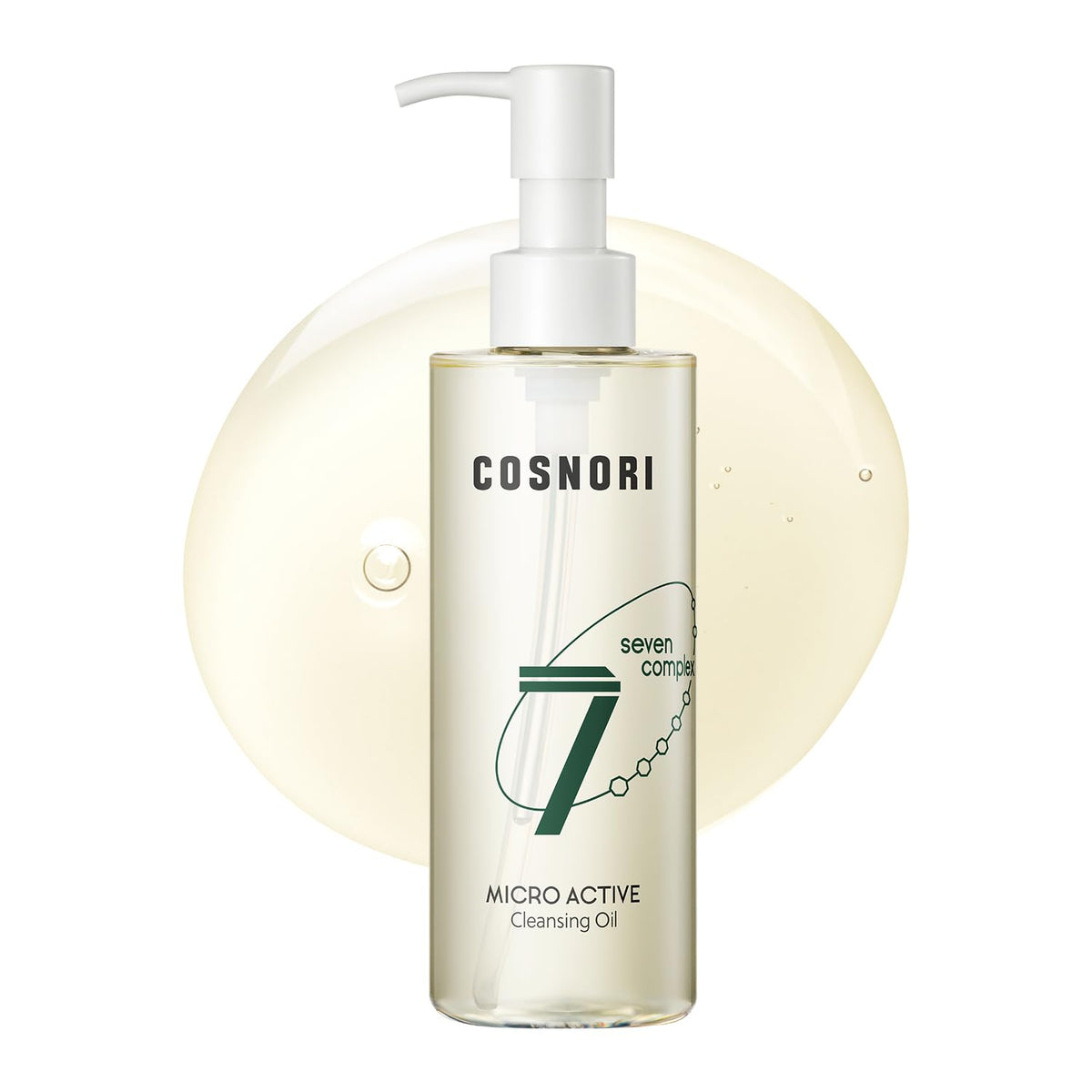 COSNORI cleansing oil bottle for gentle makeup removal and fresh skin feel