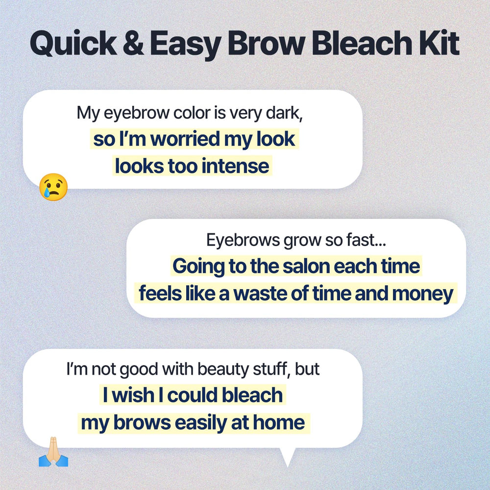 COSNORI Brow Tone Changer single-use pouches ensure hygienic application