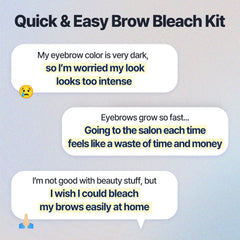COSNORI Brow Tone Changer single-use pouches ensure hygienic application