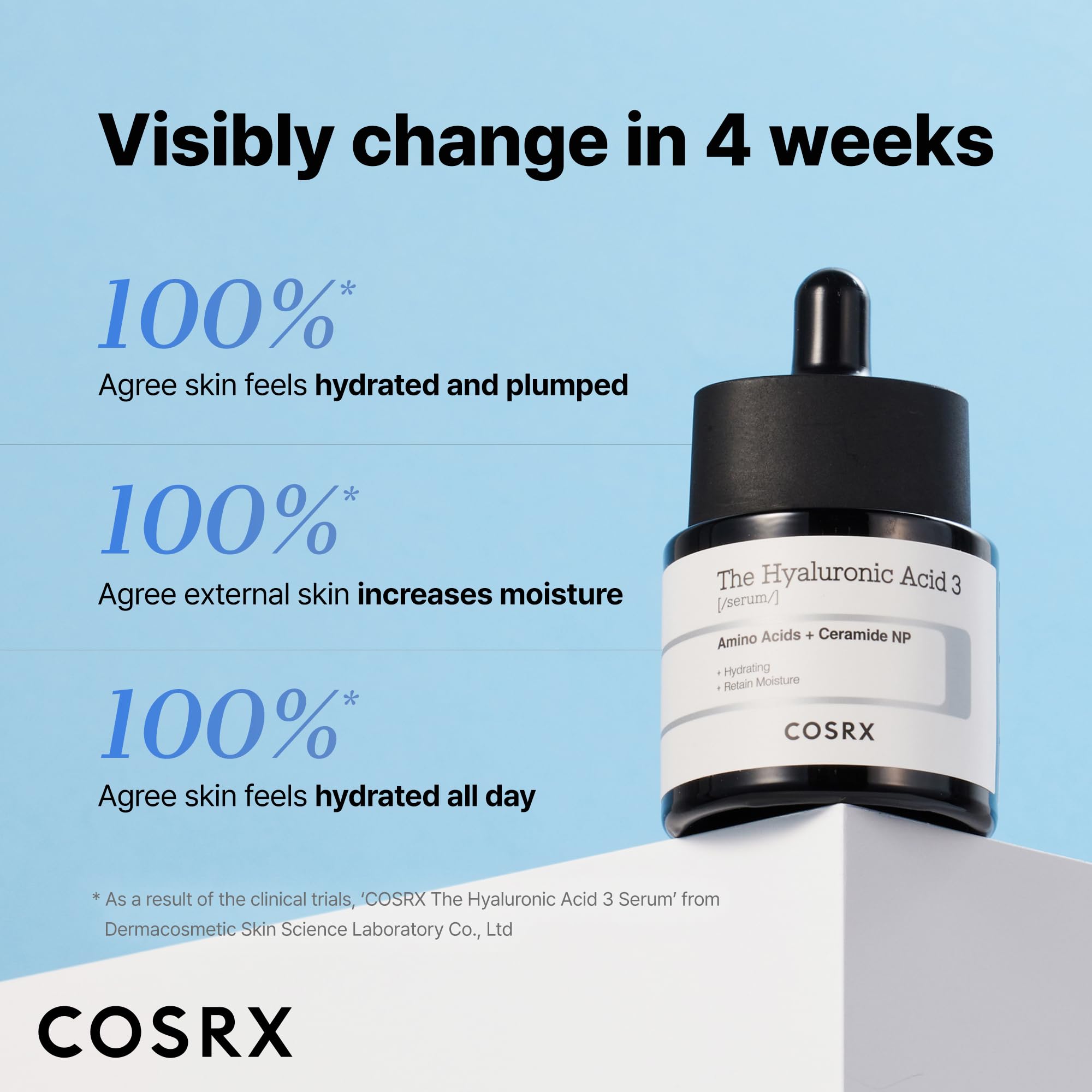 Cosrx fórmula con ceramidas y factores naturales de hidratación fortalece la barrera
