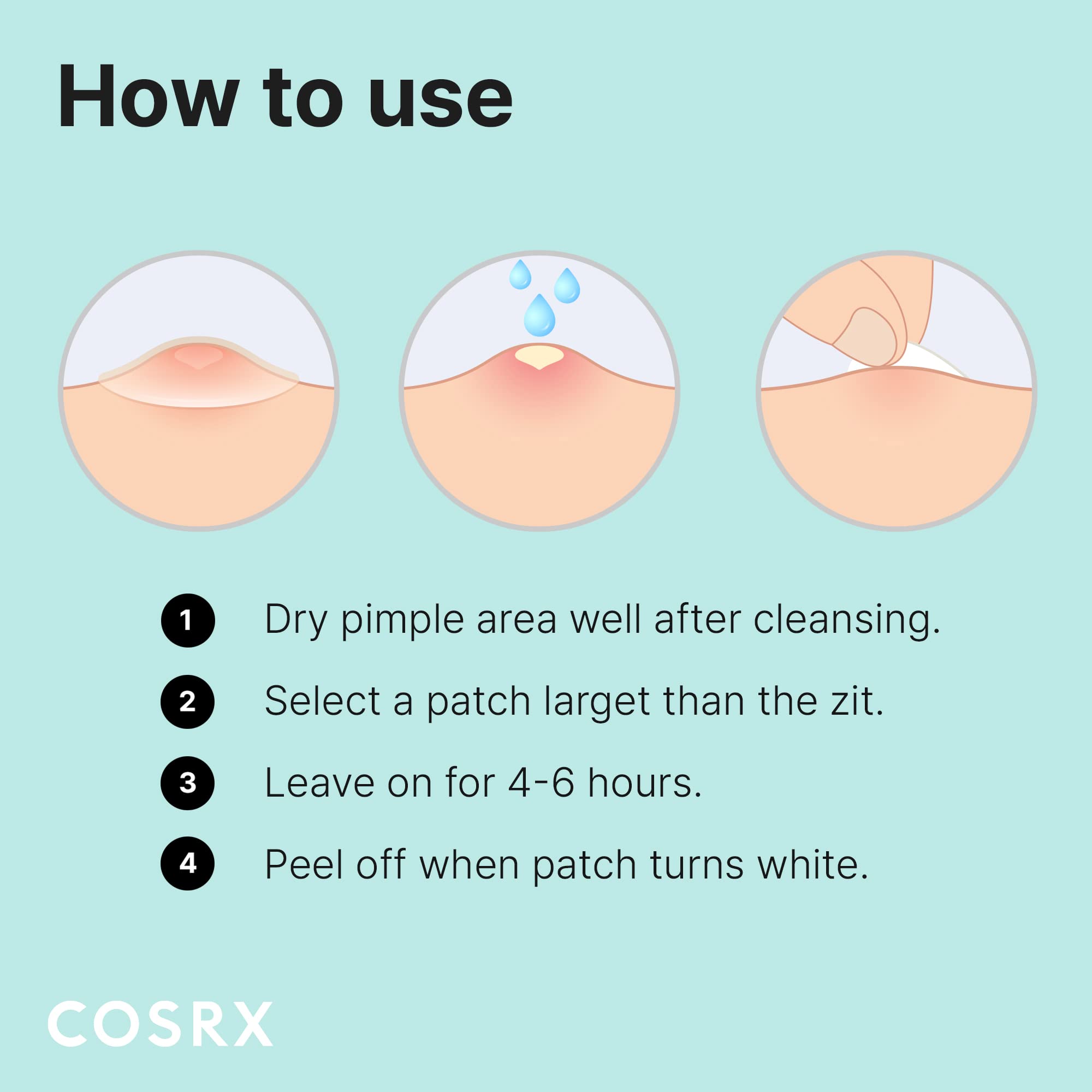 COSRX packaging highlights hypoallergenic dermatologist tested and free from irritants