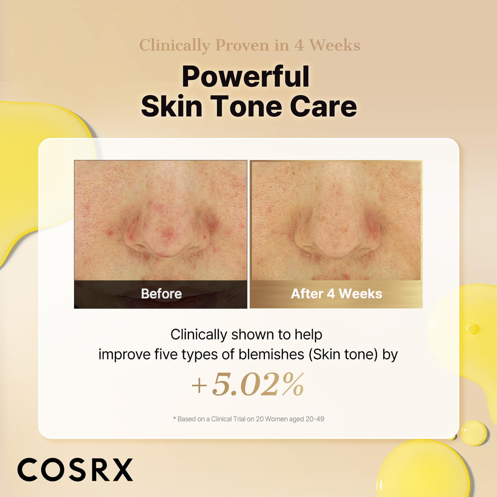 Applying COSRX serum on the skin demonstrates quick absorption and comfortable feel.
