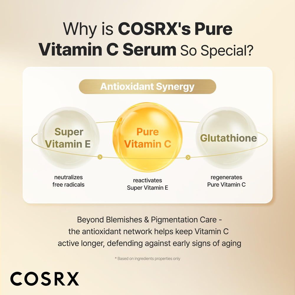 COSRX bottle stored in fridge after opening to maintain freshness.