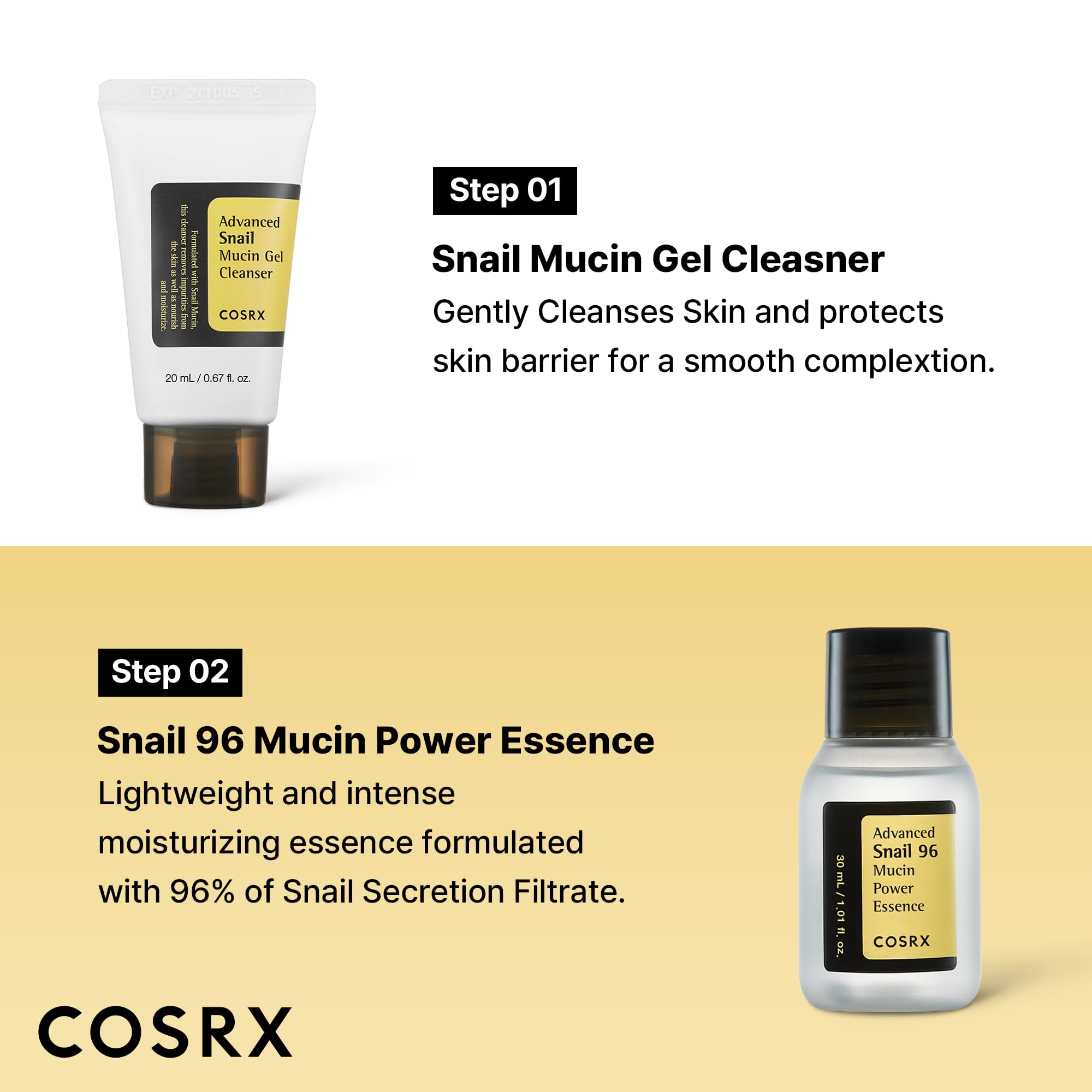 COSRX Advanced Snail 92 All In One Cream jar supports moisturized, soothed skin