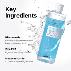 Cosrx aplicación en almohadilla de algodón para retirar maquillaje