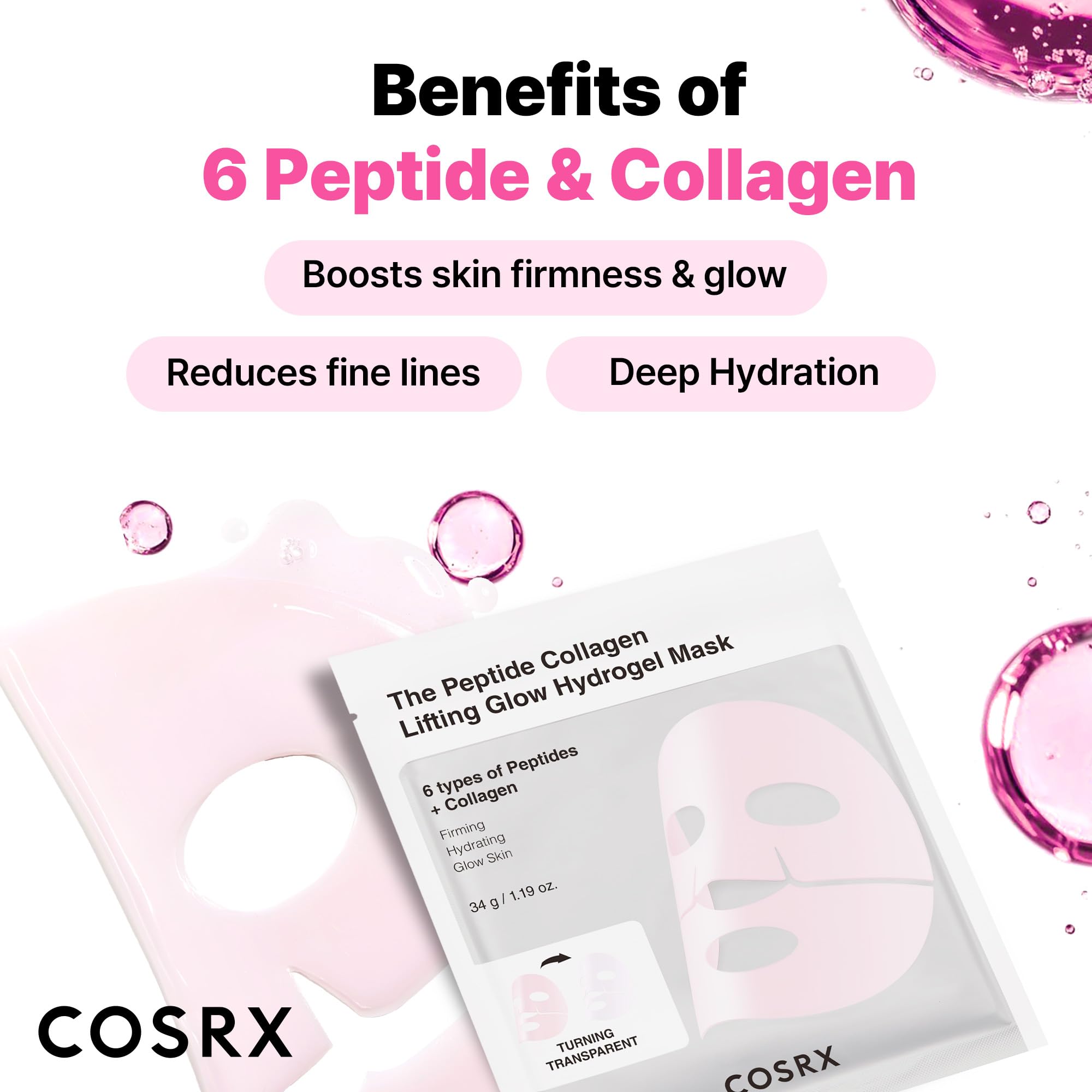 Aplicación en tres pasos de COSRX para una rutina simple.
