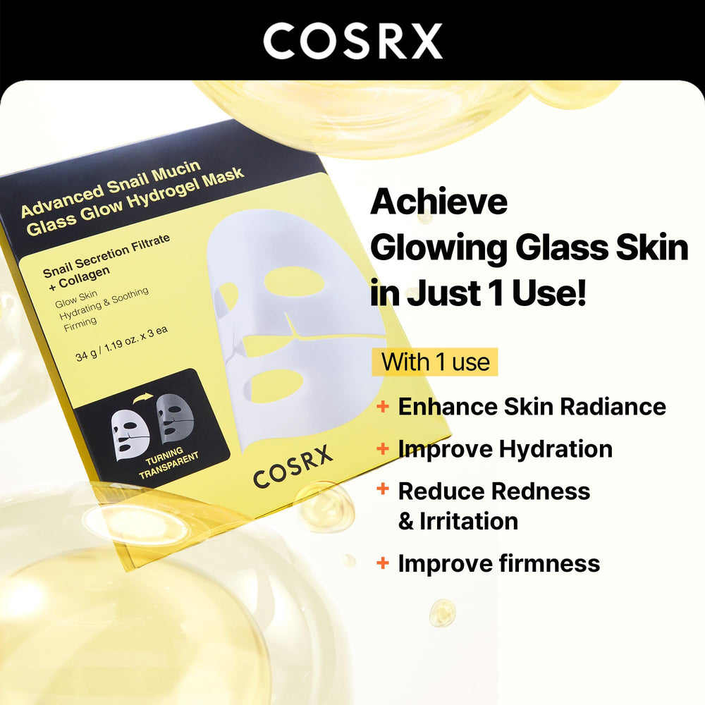 COSRX aplicación de 2-3 horas para piel suave.