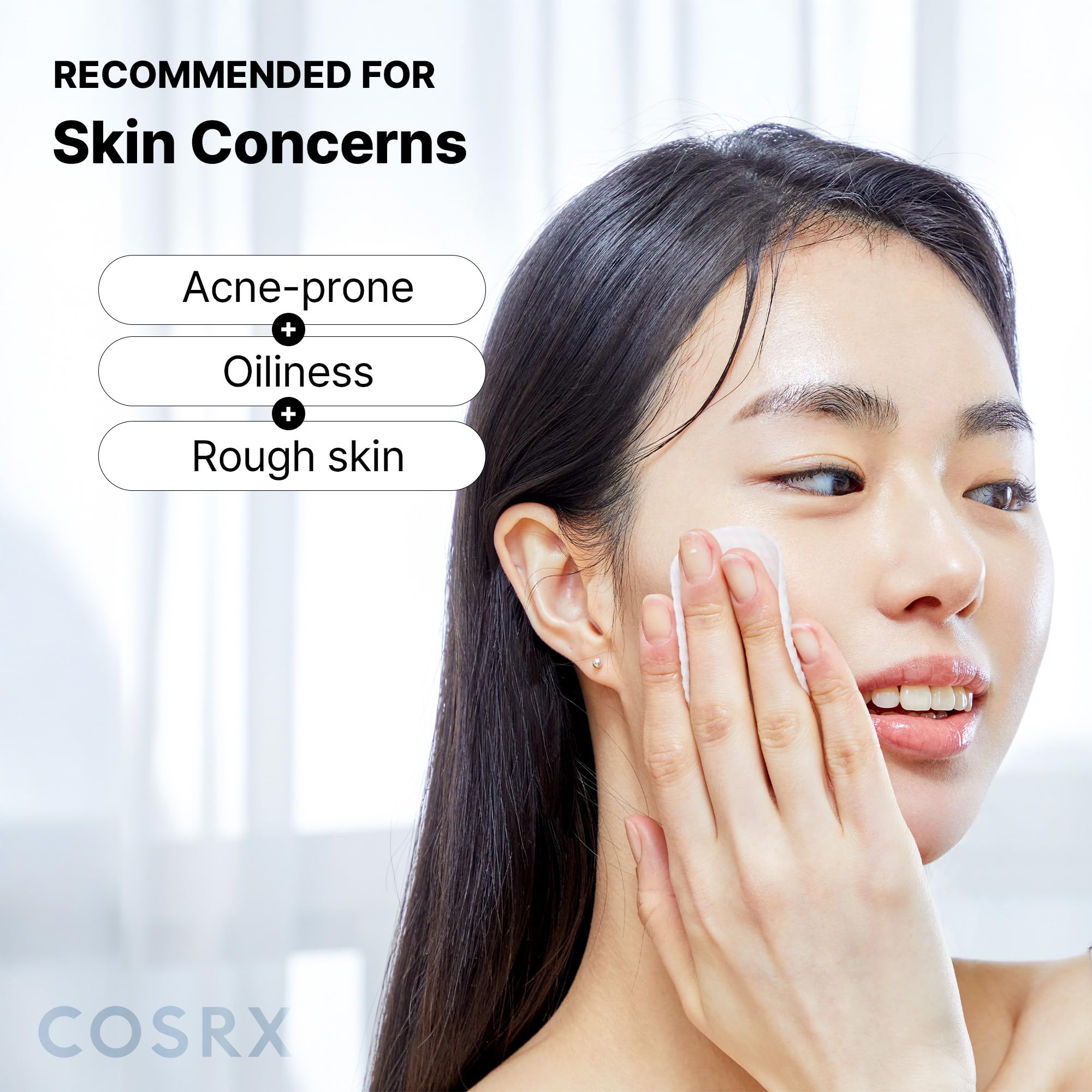 Cosrx BHA Toner Pads soft side tones and lightly moisturizes after use.