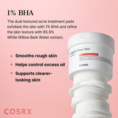 Cosrx BHA Toner Pads included tweezer aids hygienic pad maintenance.