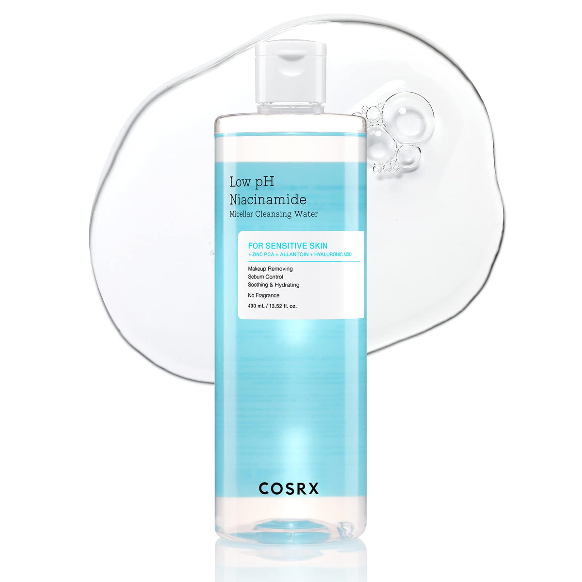 Cosrx micelar de pH bajo con Niacinamida para piel sensible