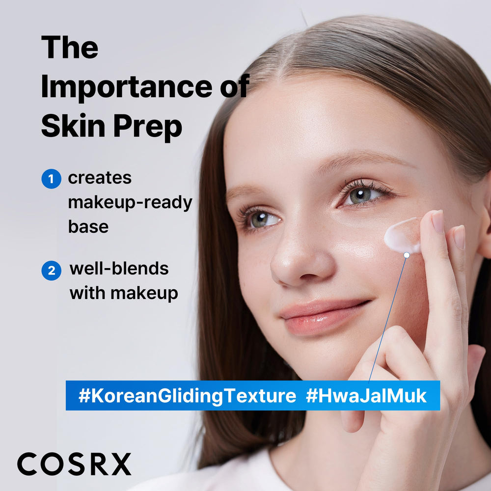 COSRX packaging and box highlighting skincare routine