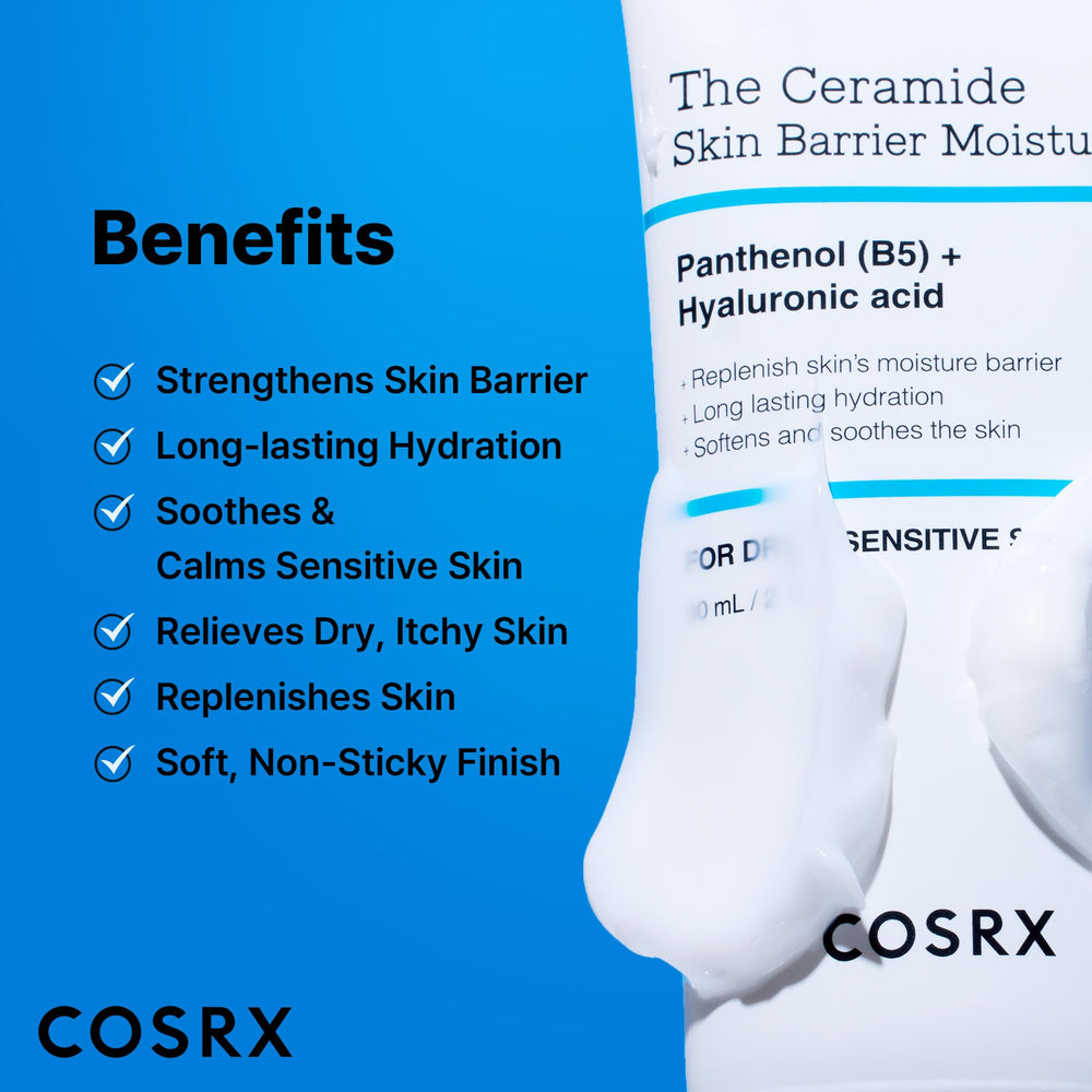 Pump dispenser of COSRX moisturizer for easy application