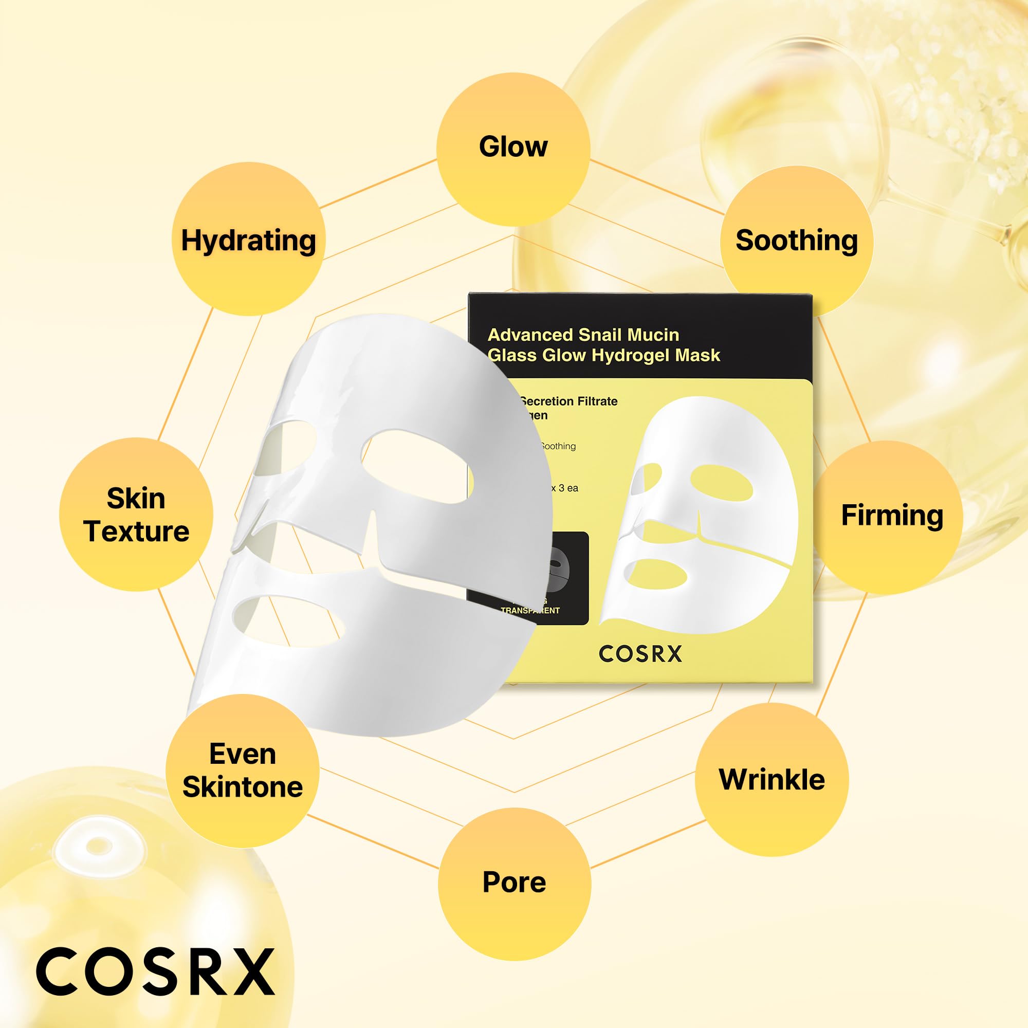COSRX fórmula con 25% filtrado de secreción de caracol.