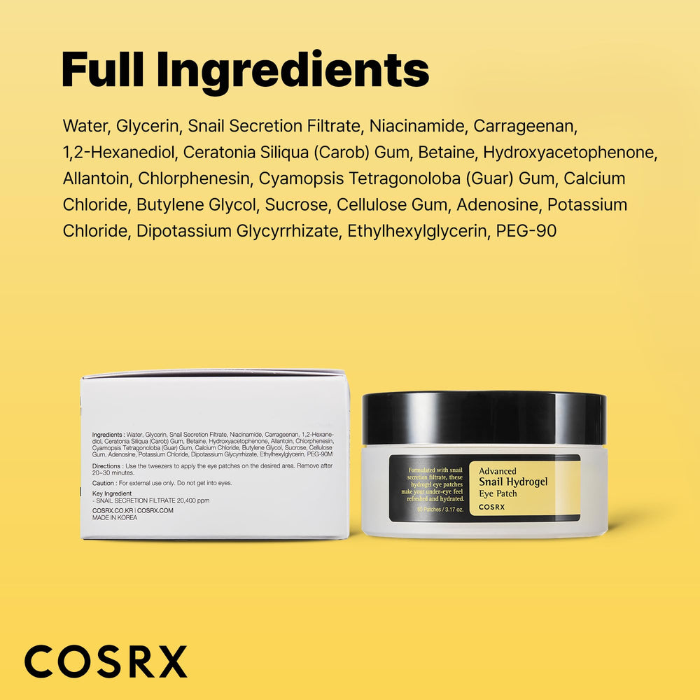 COSRX can fit into your routine for a refreshed under-eye feel.