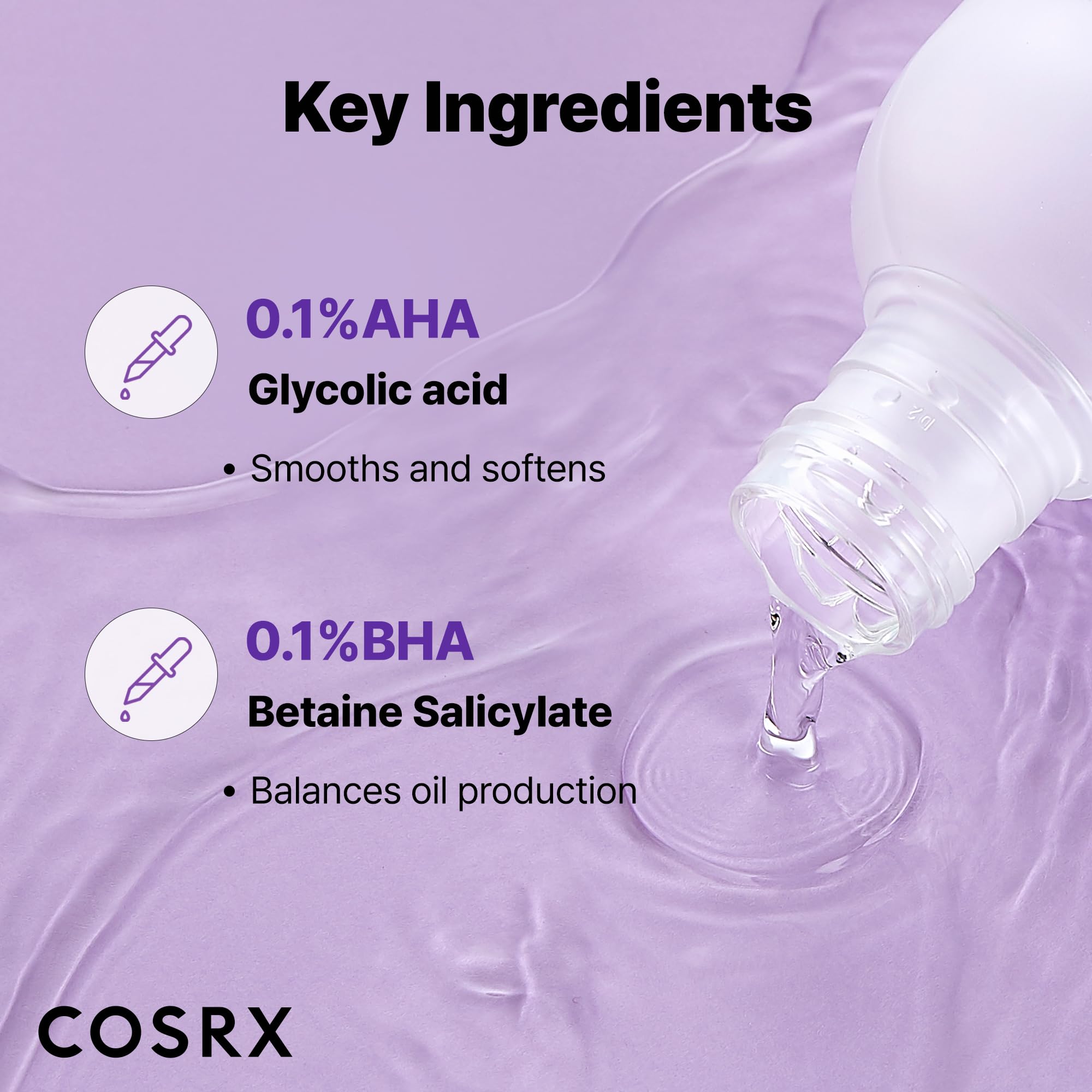 COSRX empaque compacto para rutinas diarias de cuidado
