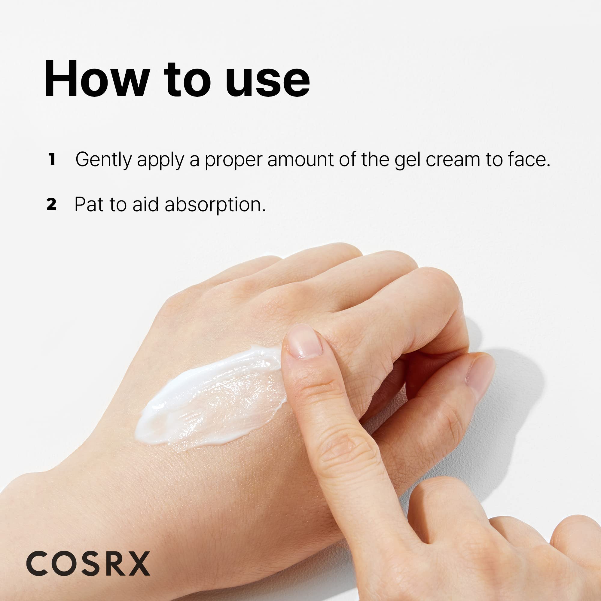 CosRX envase 50 ml, tamaño práctico para uso diario.