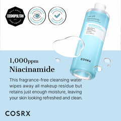 Cosrx etiqueta frontal muestra marca y tamaño 400 ml