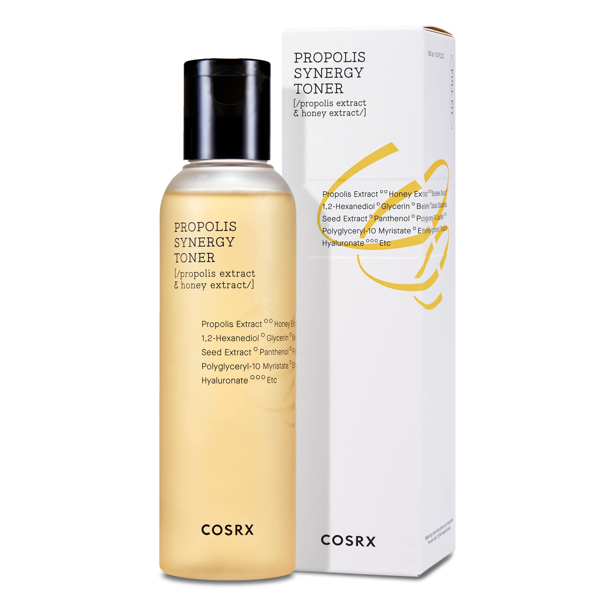 COSRX Full Fit Propolis Synergy Tónico, perfecto para piel cansada tras el día, revitaliza sin esfuerzo.