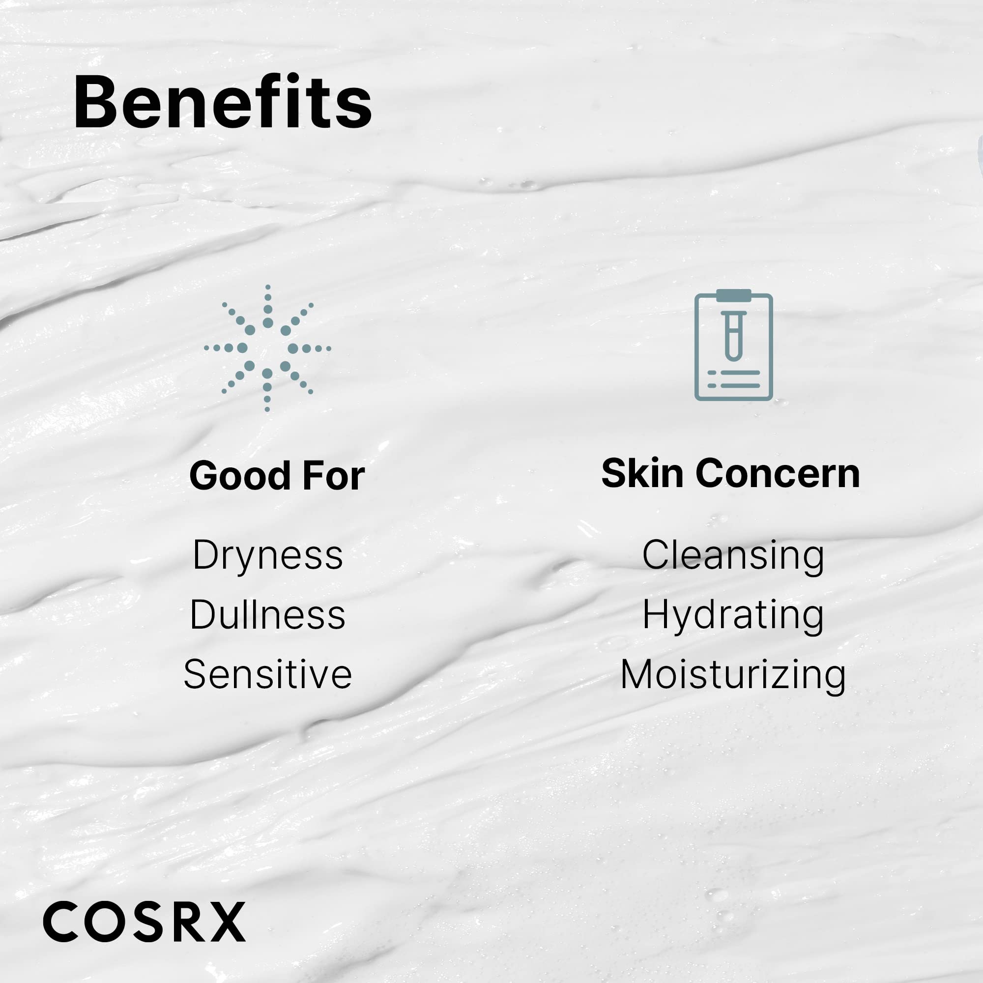 COSRX Hydrium limpiador para uso diario en rutina de cuidado.