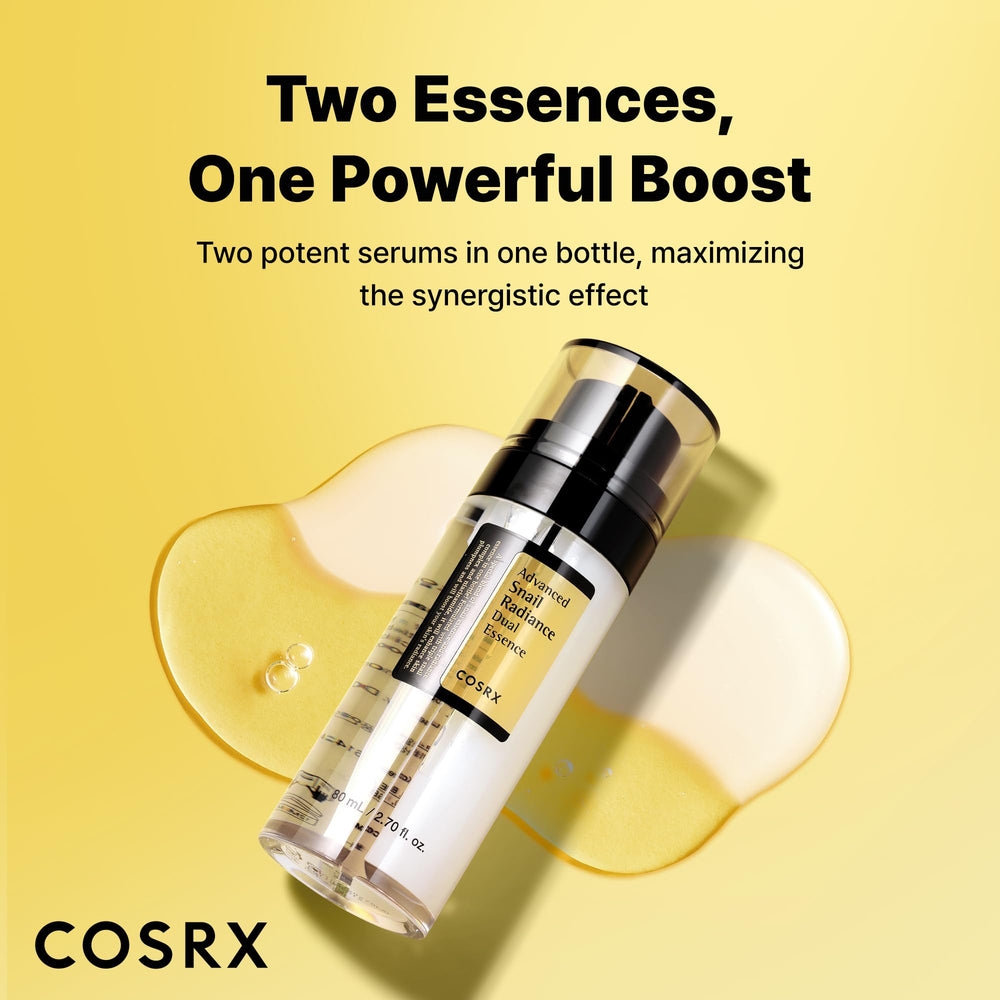 COSRX ingredientes clave 74-3 snail y niacinamida 5 para luminosidad suave