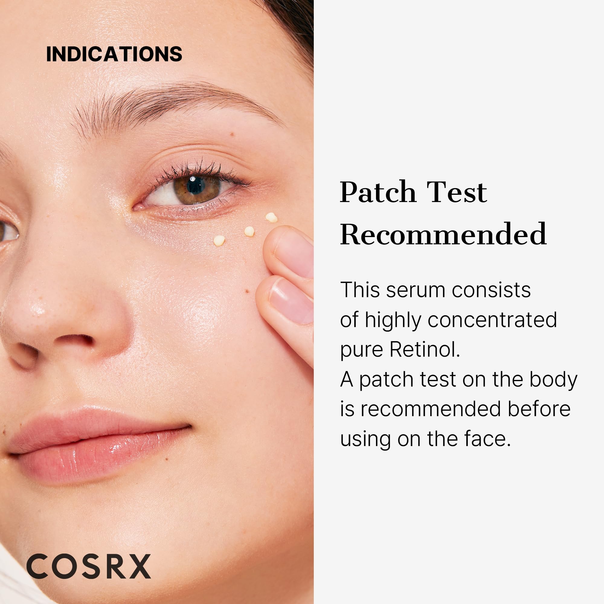 COSRX ingredientes estrella: vitamina E y pathenol para cuidado diario.