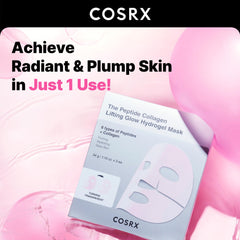COSRX con péptidos y colágeno, ingredientes clave para la firmeza.