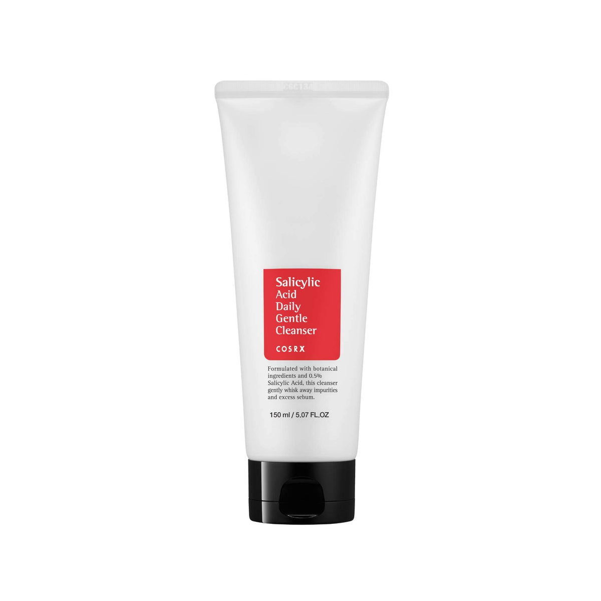 Cosrx limpiador diario con ácido salicílico, espuma suave para piel propensa a imperfecciones.