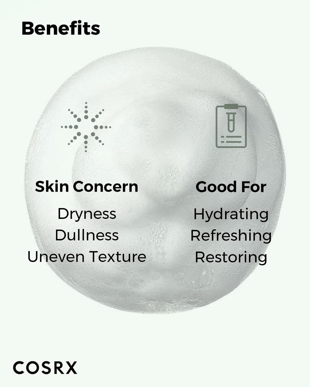 COSRX Limpiador gel bajo pH Good Morning, espuma cremosa, experiencia de limpieza suave.