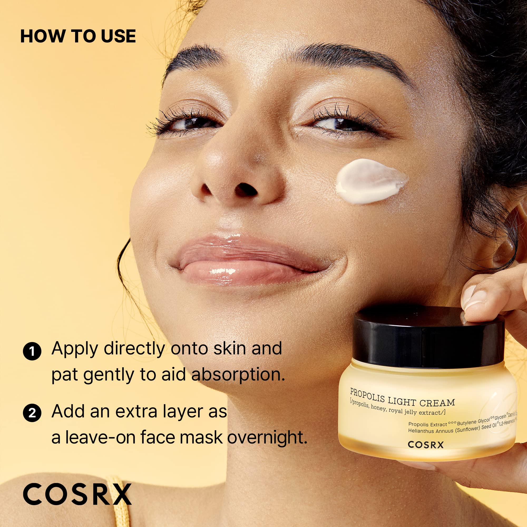 COSRX paraben-free sulfates-free phthalates-free packaging signals clean ingredients.