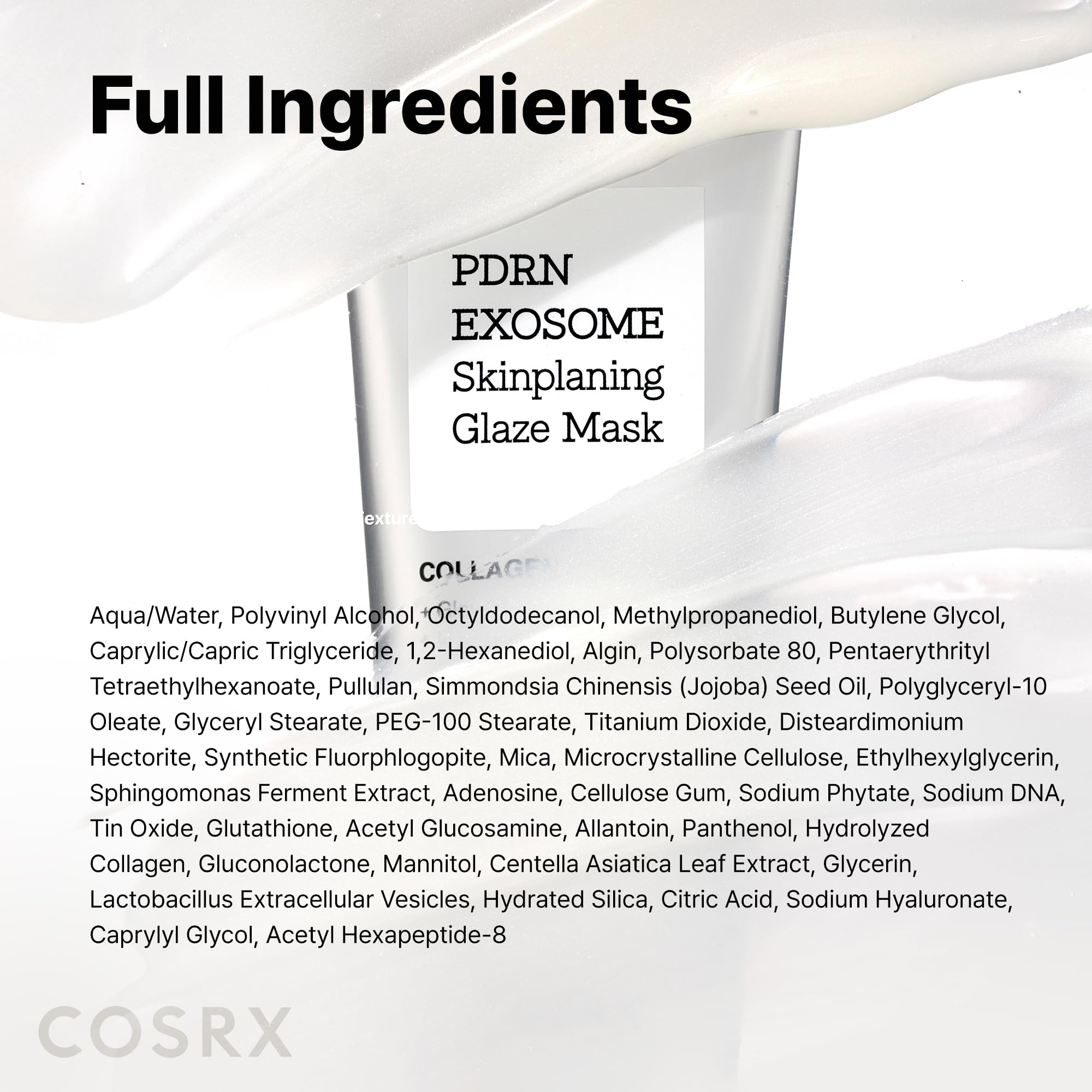 BRillo natural al despertar con COSRX PDRN Exosome Skinplaning Glaze Mask