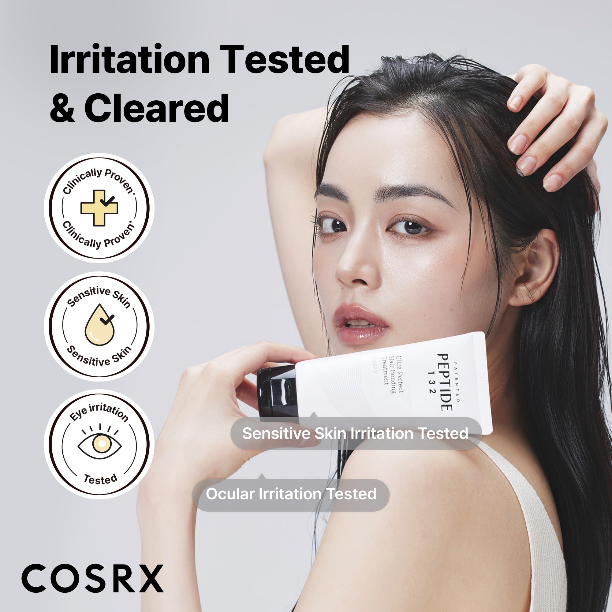 COSRX Peptide-132 libre-de-sulfatos: cuidado suave para cueros cabelludos sensibles.