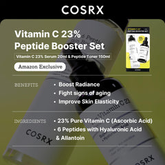 COSRX Peptide Booster Serum bottle—firming nourishment for smooth skin