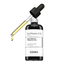 COSRX Pure Vitamin C 23 Serum bottle shown as a hydrating, brightening option
