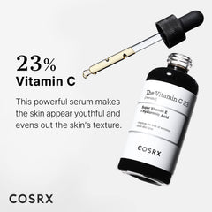 COSRX Pure Vitamin C 23 Serum ingredients with vitamin C visual