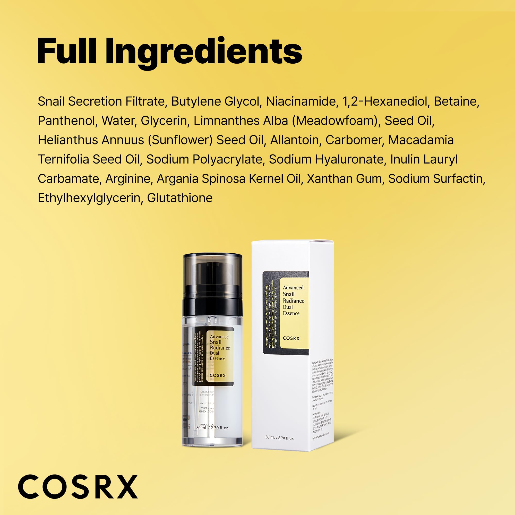 COSRX rutina diaria para piel radiante y suave
