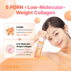 COSRX serum dropper close-up showing precise dosing.