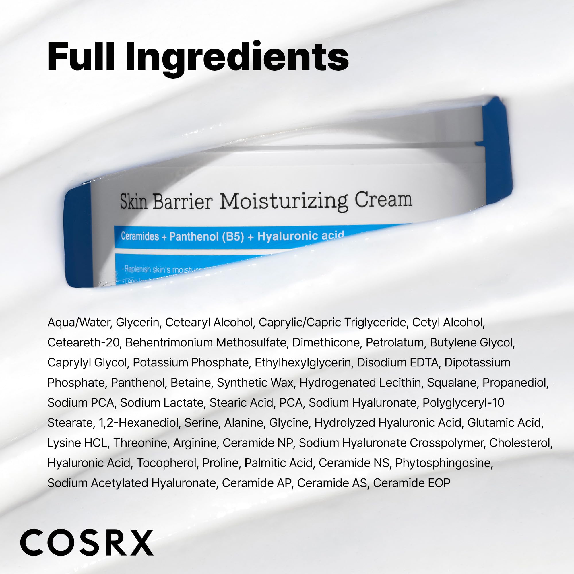 COSRX skin-barrier boost before-after image highlighting hydration effect