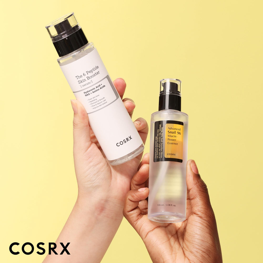 COSRX Snail Mucin 96% Peptide Booster Set gift-ready box communicates premium skincare gifting