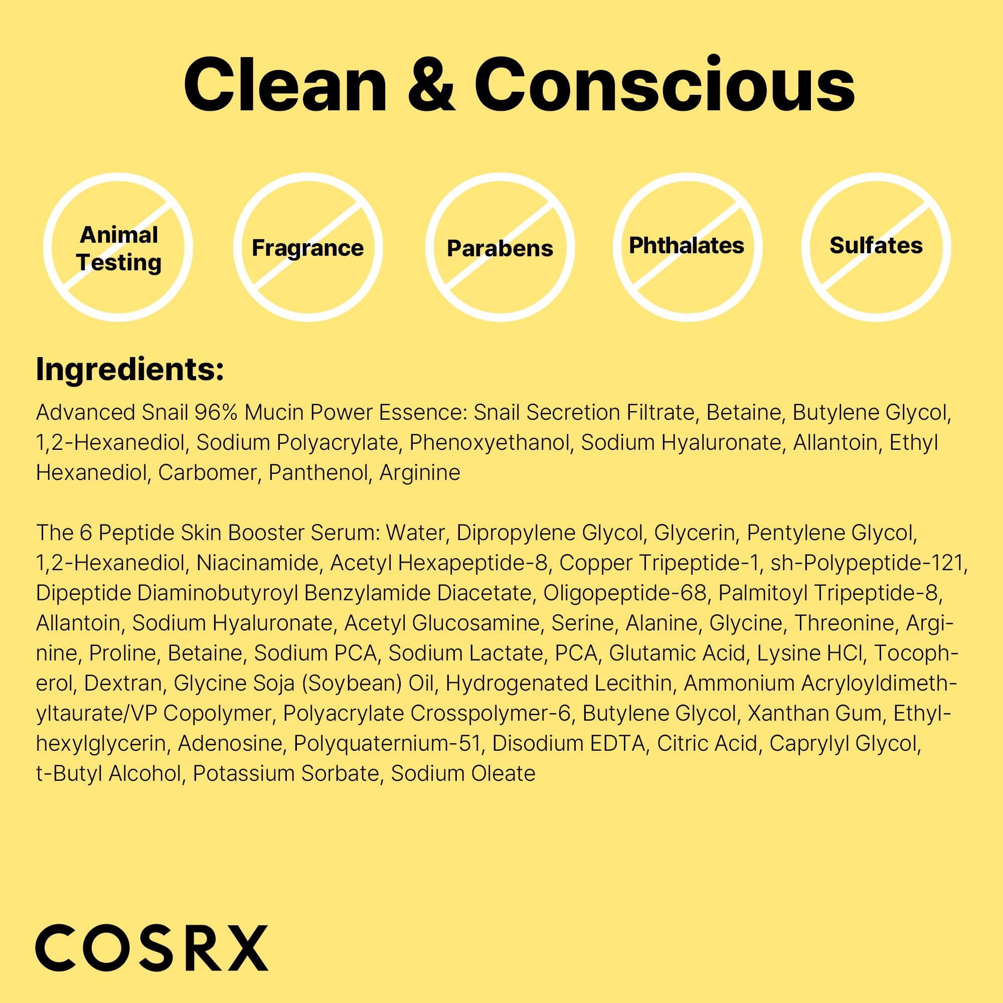 COSRX Snail Mucin 96% Peptide Booster Set pump mechanism enables easy dispensing