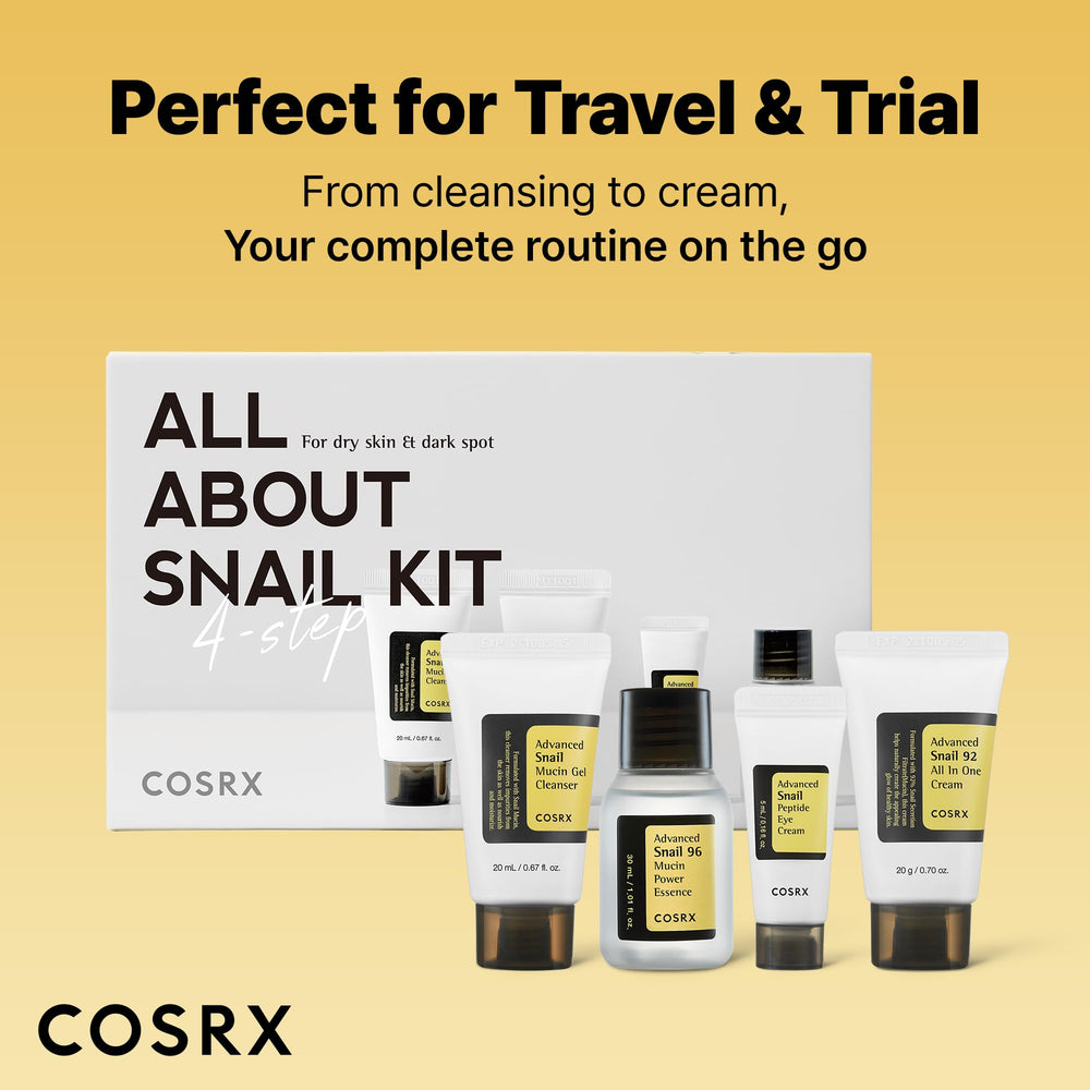 COSRX Snail Mucin Eye Cream tube shown for delicate eye area