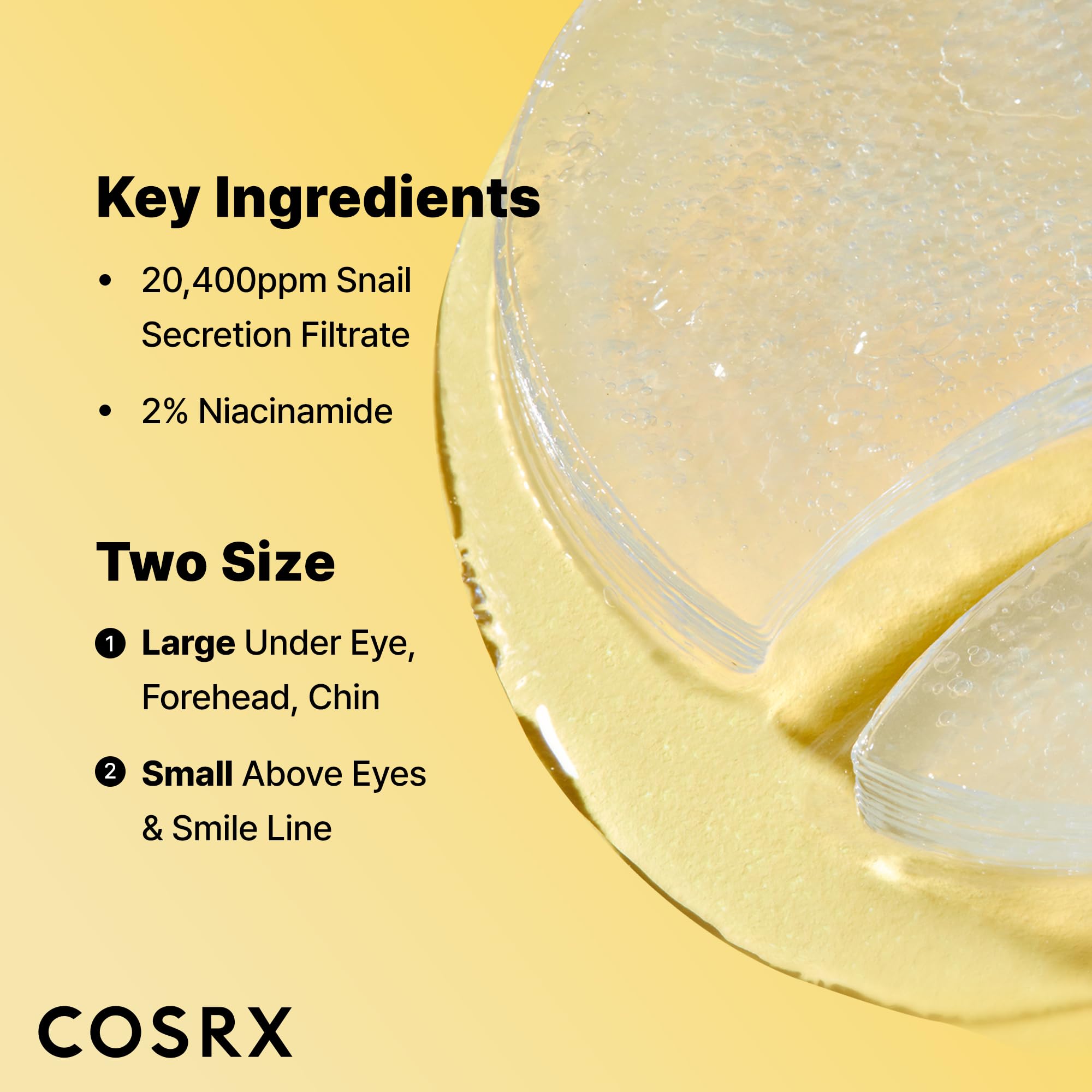 COSRX snail mucin and niacinamide nourish while boosting hydration under the eyes.