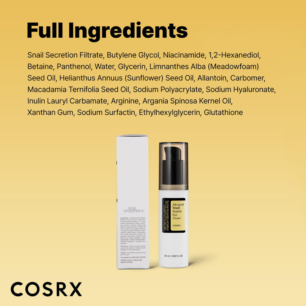 Korean skincare inspired eye cream suitable for routine care
