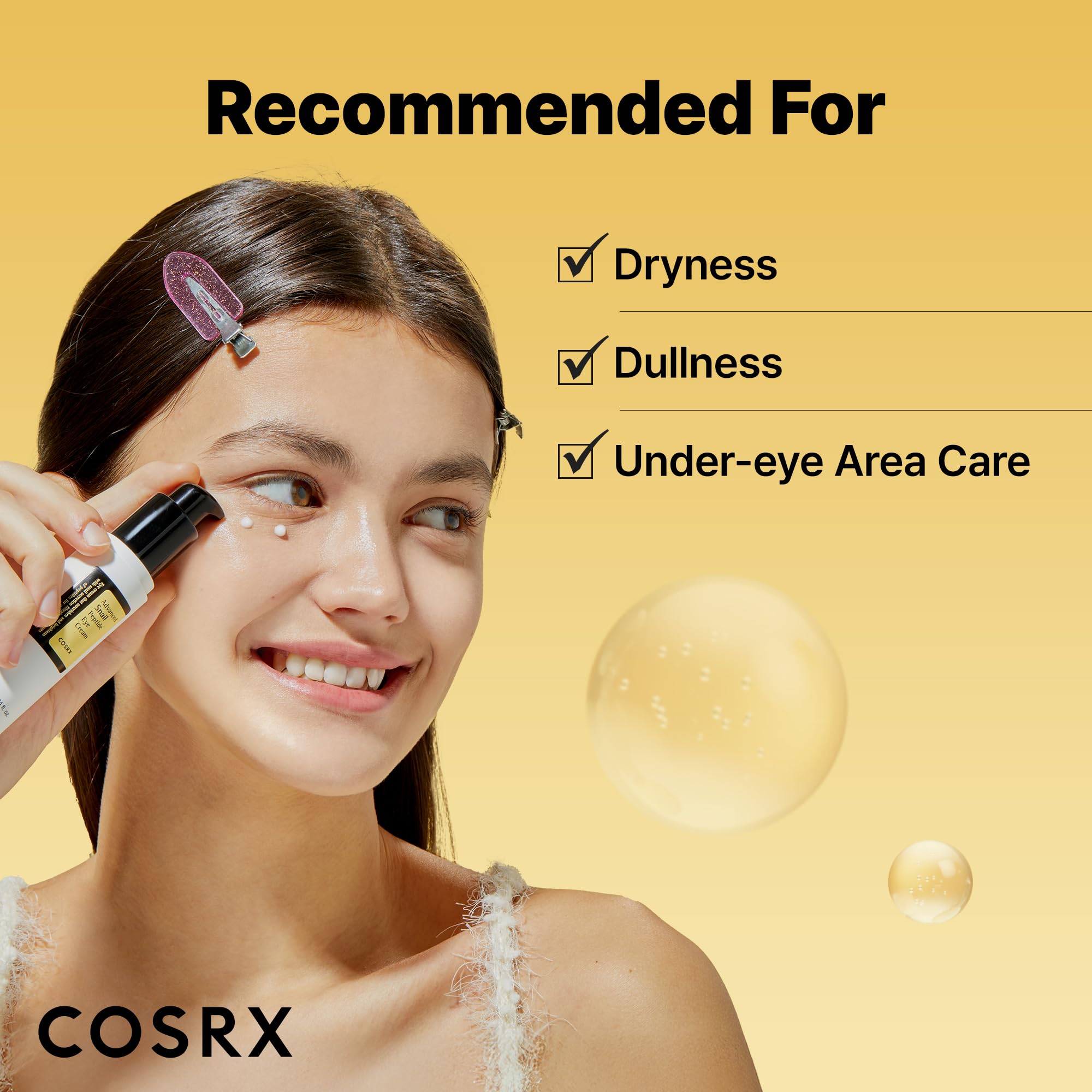 2% niacinamide brightens under-eye skin while hydrating