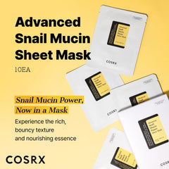 COSRX Snail Mucin Serum bottle closeup highlighting nourishment