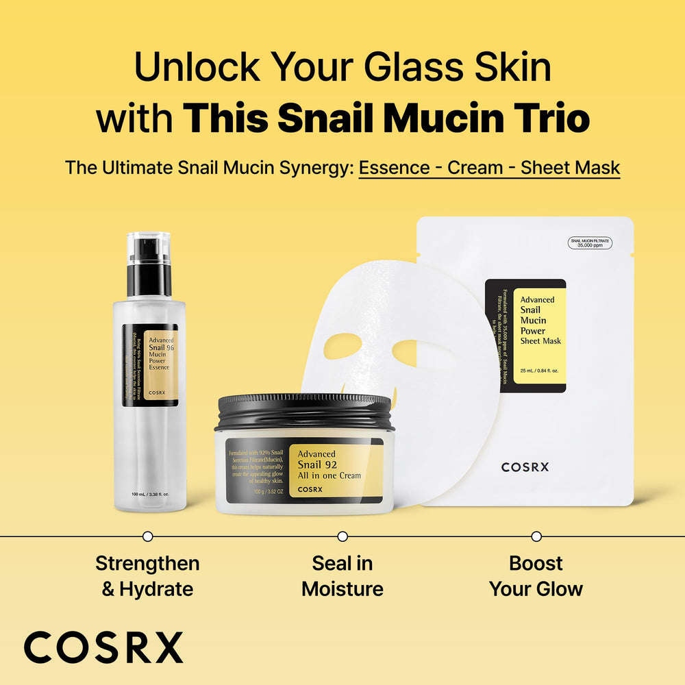 COSRX Snail Mucin Sheet Mask patch test