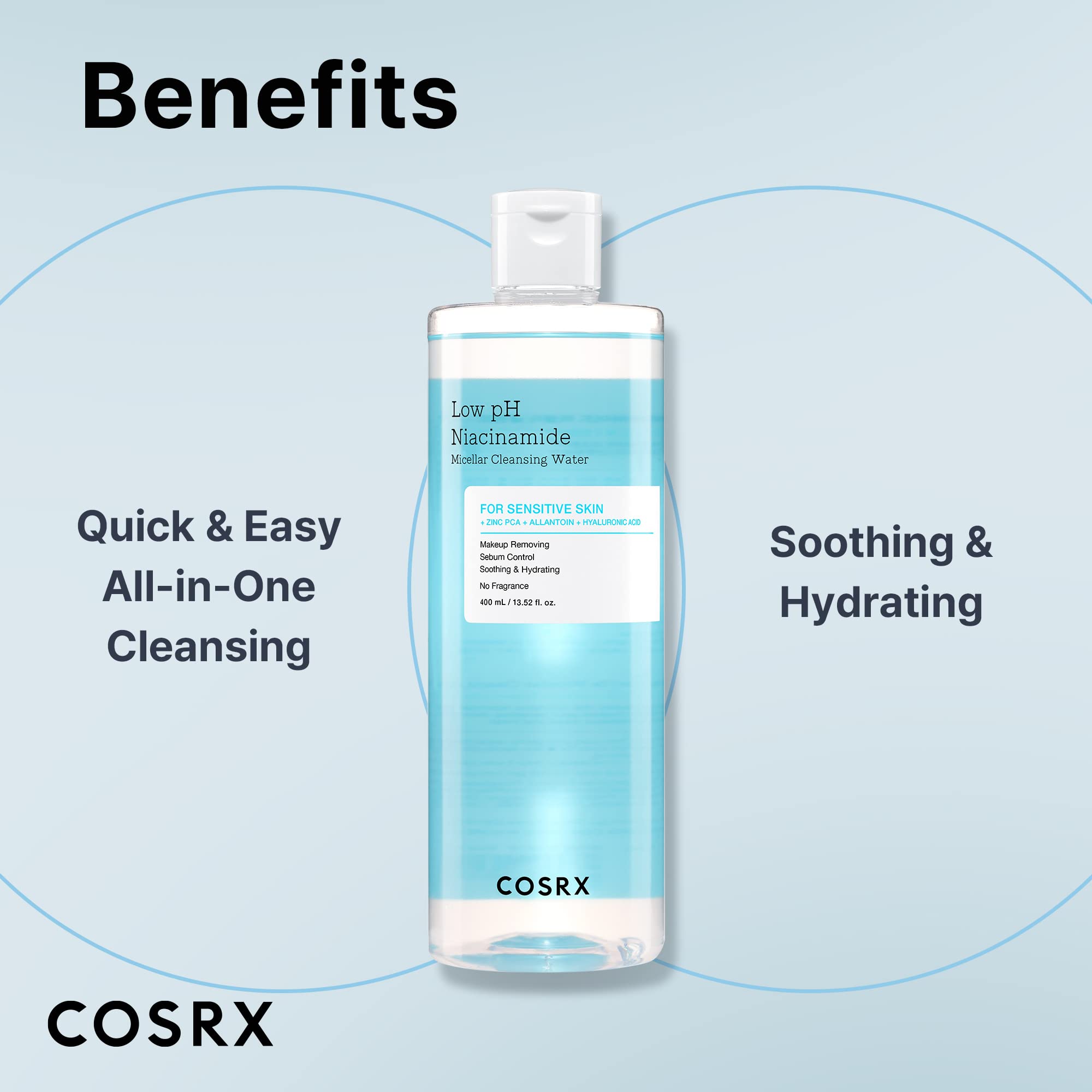 Cosrx textura limpia suave y ligera para la piel