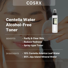 COSRX Tónico Centella en botella, hidratación suave para piel irritada
